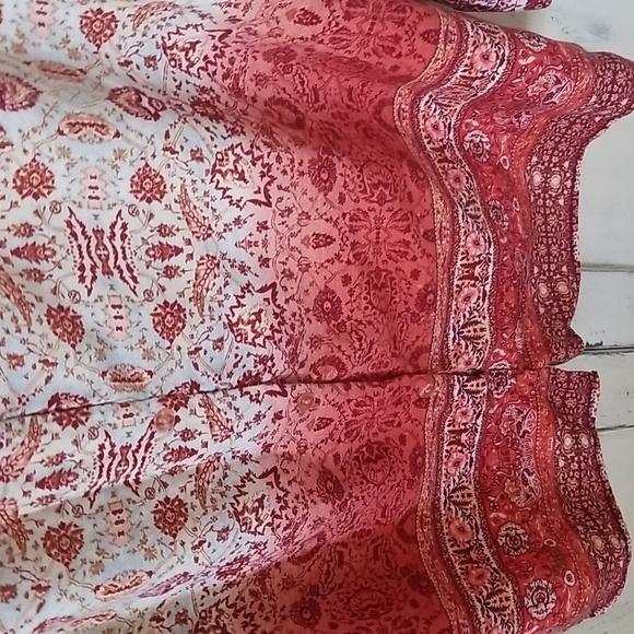 Simply Emma Paisley *Bohemian style Blouse  sz 2X - Picture 3 of 4
